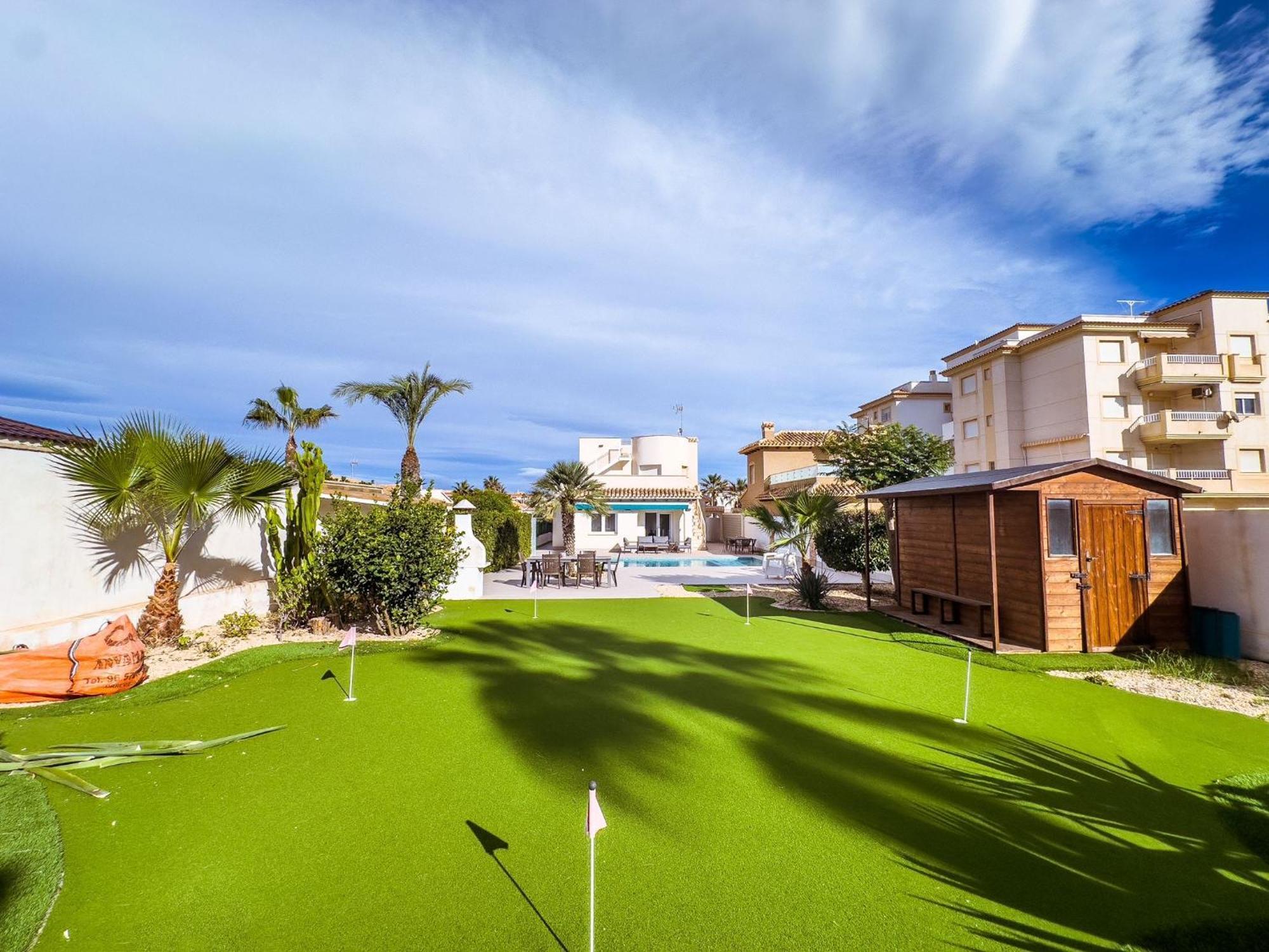 Beach Villa Playa Flamenca Orihuela Esterno foto